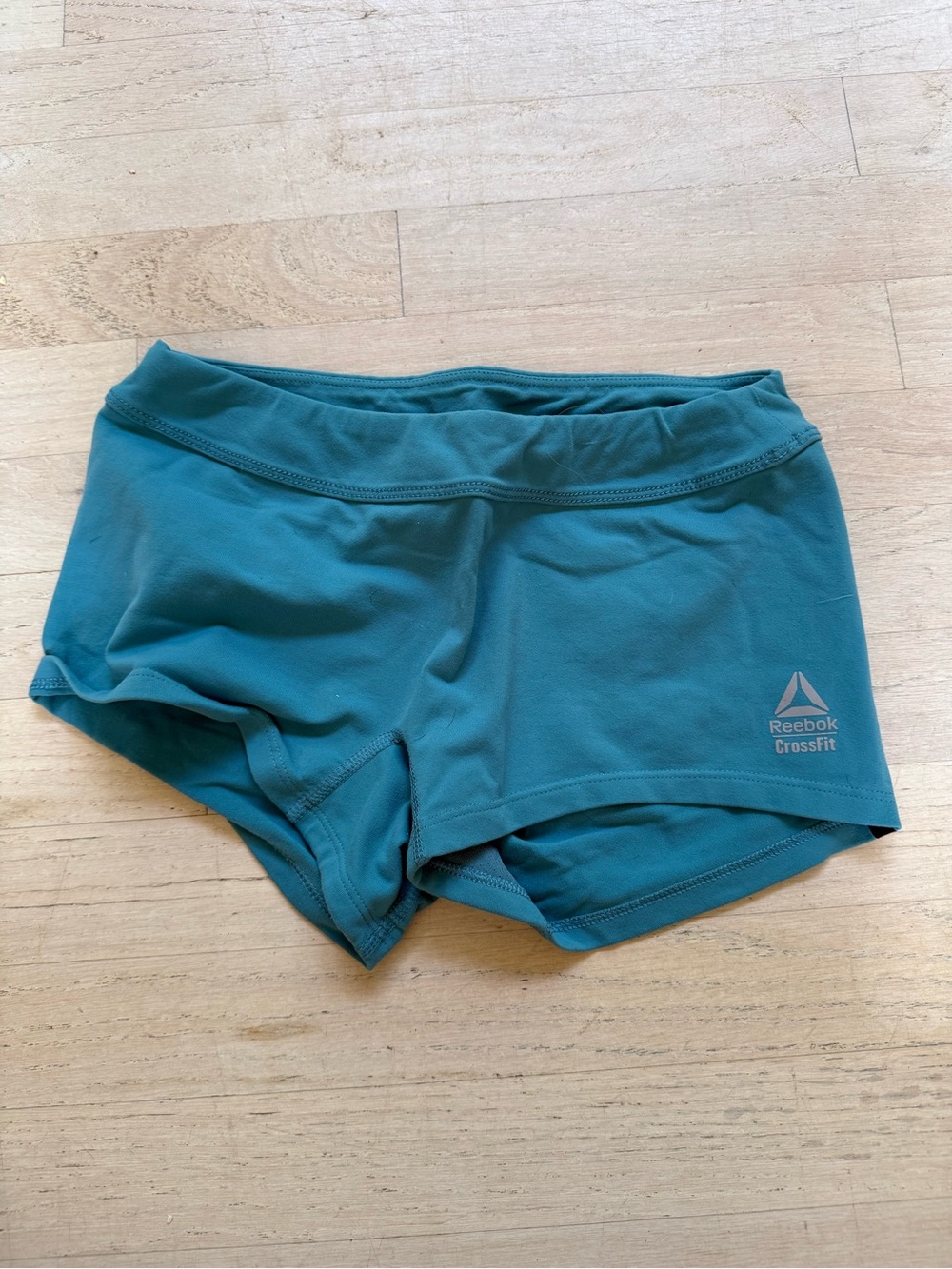 Reebok Teal CrossFit Women's Athletic Shorts